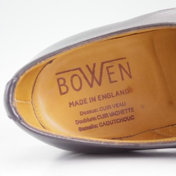 極美品★(英)アルフレッドサージェント製 UK8【★(仏)BOWEN別注/WESTONゴルフ似寄モデル】Uチップ/ダイナイトソール/Alfred Sargent★c959
