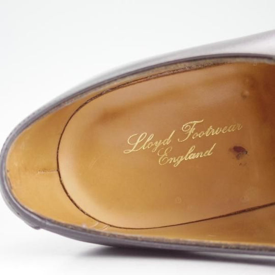 極上★(英)チーニー製 7.5E【★ロイドフットウェア別注/LloydFootwear】Mシリーズ/89ラスト/ストレートチップ/カーフ/CHEANEY★c962