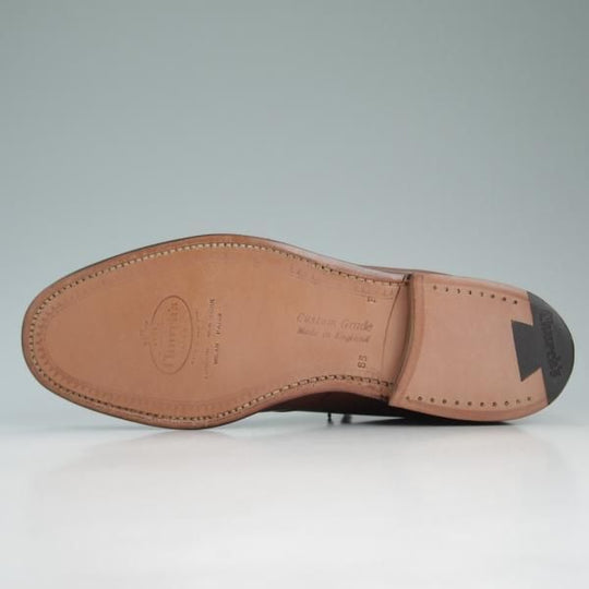 新品★チャーチ 55F/UK5.5【貴重★100ラスト/4都市ロゴ】チャッカブーツ/茶/カーフ/Church's★c963