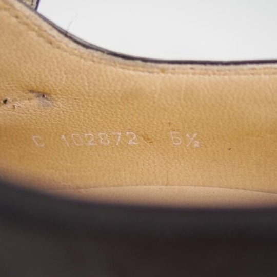 未使用★(伊)タニノクリスチー SIZE 5.5【★定価15万円以上/コインローファー/黒】カーフ/102872/men's/メンズ/TANINO CRISCI★c971