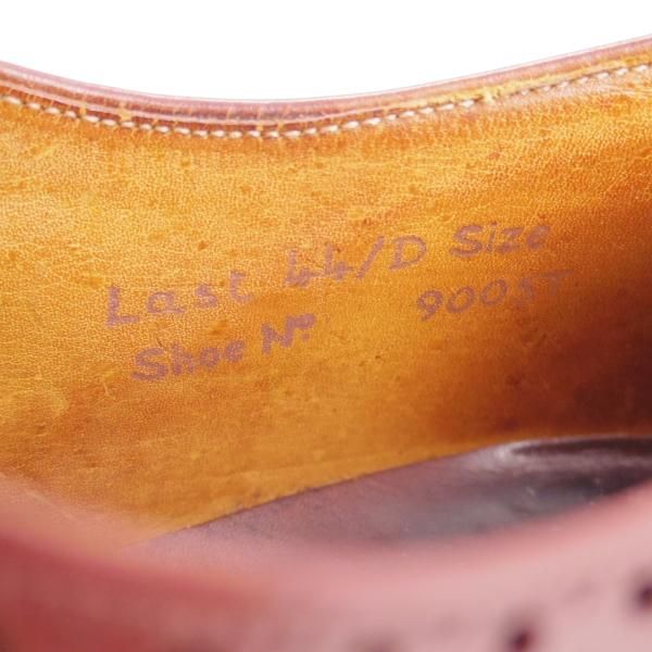 ★(英)チーニー製 US8D/UK7.5【貴重★米国ライン/ROYAL TWEED/チャーチ名義/CHURCH'S】プレーントゥ/ロイヤルツイード/カーフ/CHEANEY★c976