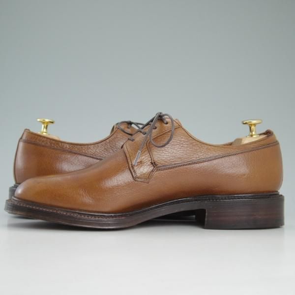 ほぼ未使用★チャーチ 75G/UK7.5【貴重★38ラスト/RANCH OXHIDE/3都市ロゴ/旧チャーチ】Exmoor/プレーントゥ/Church's★c977
