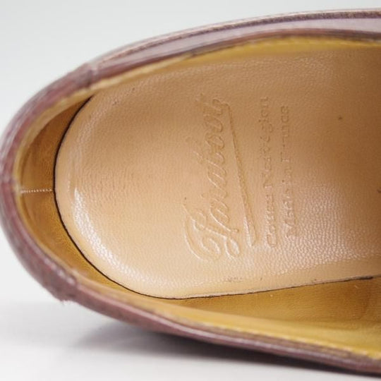 極上★パラブーツ SIZE 6.5【定番★アヴィニョン/AVIGNON/マロン/MARRON】グリフソール/Uチップ/リスレザー/GRIFF/Paraboot★c978