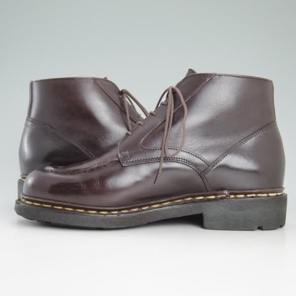 極上★パラブーツ SIZE 5.5【貴重★シャンルース/CHAMROUSSE/シャンボードのブーツタイプ】カフェ/Uチップ/リスレザー/Paraboot★c979