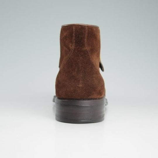 極上★(伊)タニノクリスチー SIZE 6.5【★ジョージブーツ/109681】茶/スエード/メンズ/men's/TANINO CRISCI★c981
