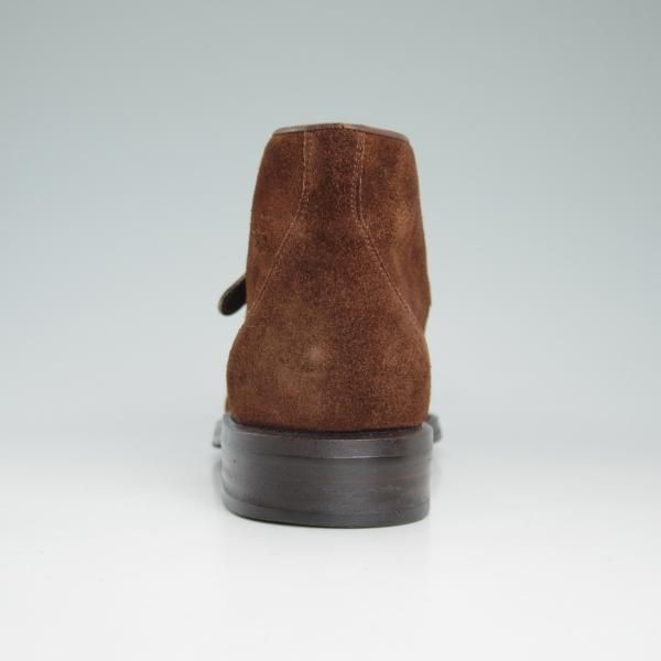 極上★(伊)タニノクリスチー SIZE 6.5【★ジョージブーツ/109681】茶/スエード/メンズ/men's/TANINO CRISCI★c981