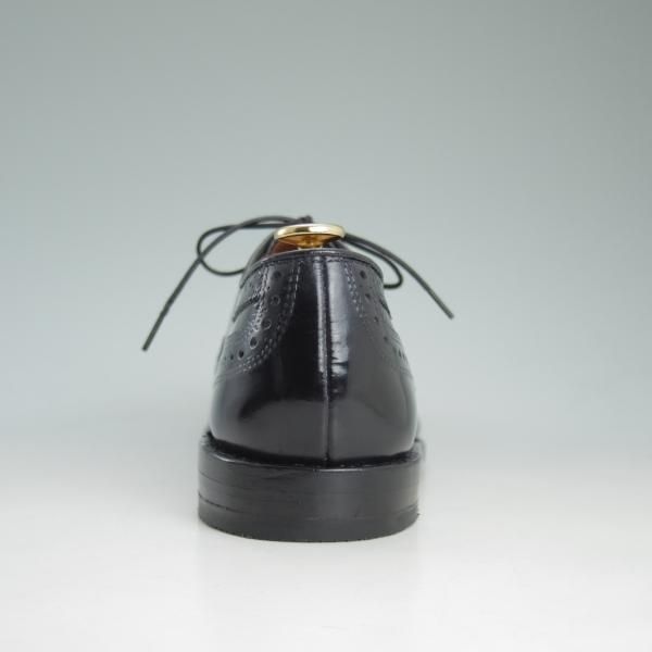 極上★(米)アレンエドモンズ 7E【定価￥75,900-★Strand/ストランド】セミブローグ/カーフ/黒/ALLEN EDMONDS★c988