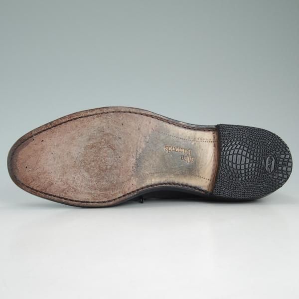 極上★(米)アレンエドモンズ 7E【定価￥75,900-★Strand/ストランド】セミブローグ/カーフ/黒/ALLEN EDMONDS★c988