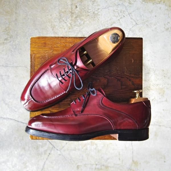 極上★(英)アルフレッドサージェント UK7.5【★ロイドフットウェア別注/LloydFootwear】赤茶/Uチップ/カーフ/Alfred Sargent★c991