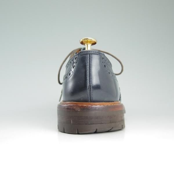 ハーフソール済】Mark McNairy SANDERS製 GB7 ネイビー