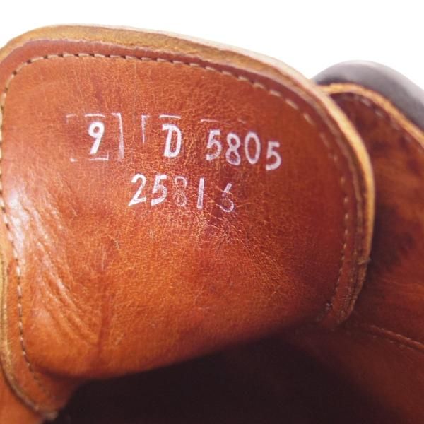 極上★(米)アレンエドモンズ 9D【定価15万円以上★コードバン仕様/Park Avenue/パークアベニュー】ストレートチップ/ALLEN EDMONDS★c999