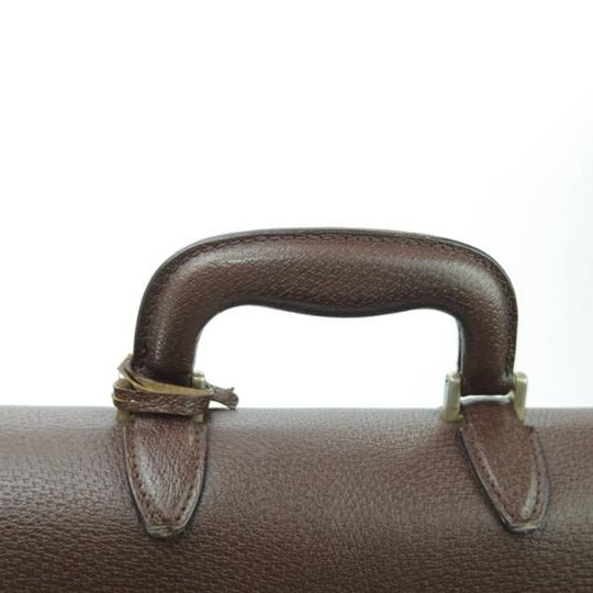 極上★(伊)サルヴァトーレ・フェラガモ/Ferragamo【★レザー ブリーフケース】茶/メンズ ビジネス バッグ/Salvatore★N5248