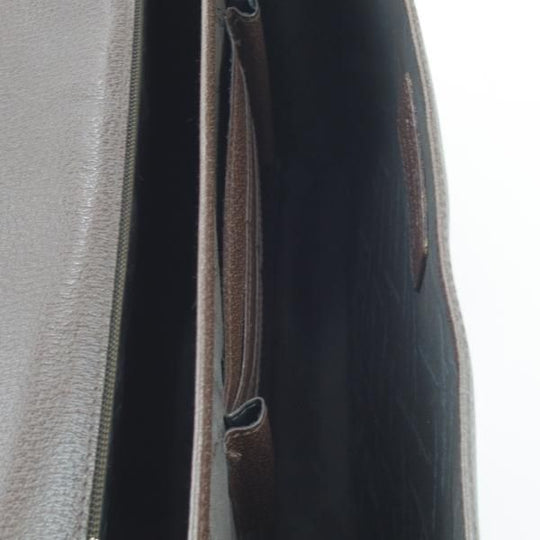 極上★(伊)サルヴァトーレ・フェラガモ/Ferragamo【★レザー ブリーフケース】茶/メンズ ビジネス バッグ/Salvatore★N5248