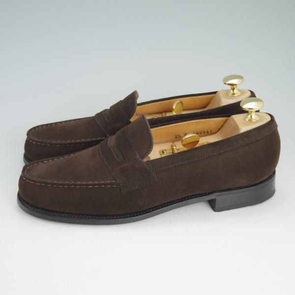 極上☆J.M.ウェストン 5.5B【貴重☆旧ロゴ/180/コインローファー