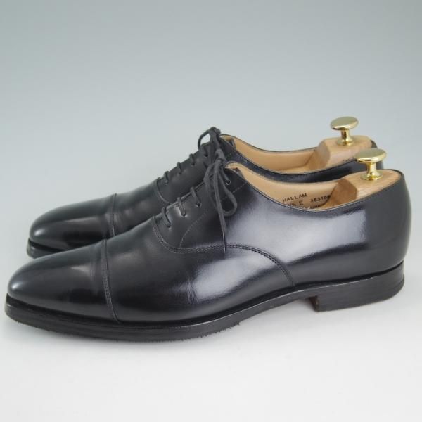 ★クロケット&ジョーンズ 6.5E【★バーニーズ ニューヨーク別注/BARNEYS NEWYORK】348ラスト/ストレートチップ/黒/Crockett&Jones★d011