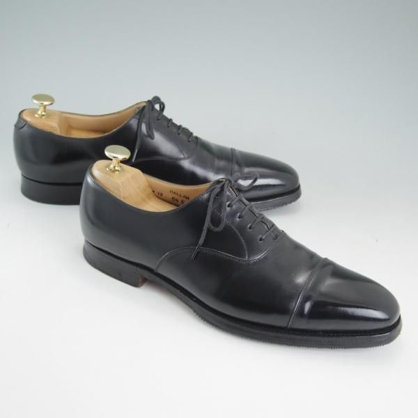 ★クロケット&ジョーンズ 6.5E【★バーニーズ ニューヨーク別注/BARNEYS NEWYORK】348ラスト/ストレートチップ/黒/Crockett&Jones★d011