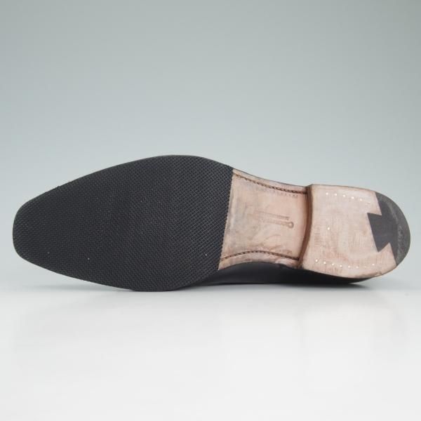 ★クロケット&ジョーンズ 6.5E【★バーニーズ ニューヨーク別注/BARNEYS NEWYORK】348ラスト/ストレートチップ/黒/Crockett&Jones★d011