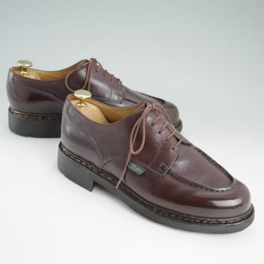 美品★パラブーツ SIZE 5.5【★シャンボード/CHAMBORD】カフェ/CAF/TEXソール/リスレザー/カーフ/Uチップ/Paraboot★d013