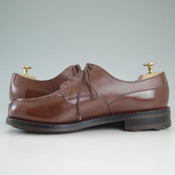 極美品★J.M.ウェストン 5.5E【極希少★TAN RUSSIAN/ロシアンカーフ/GOLF/ゴルフ】タン/641/31ラスト/Uチップ/Weston/ウエストン★d014