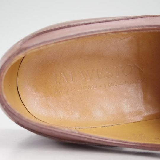 極美品★J.M.ウェストン 5.5E【極希少★TAN RUSSIAN/ロシアンカーフ/GOLF/ゴルフ】タン/641/31ラスト/Uチップ/Weston/ウエストン★d014