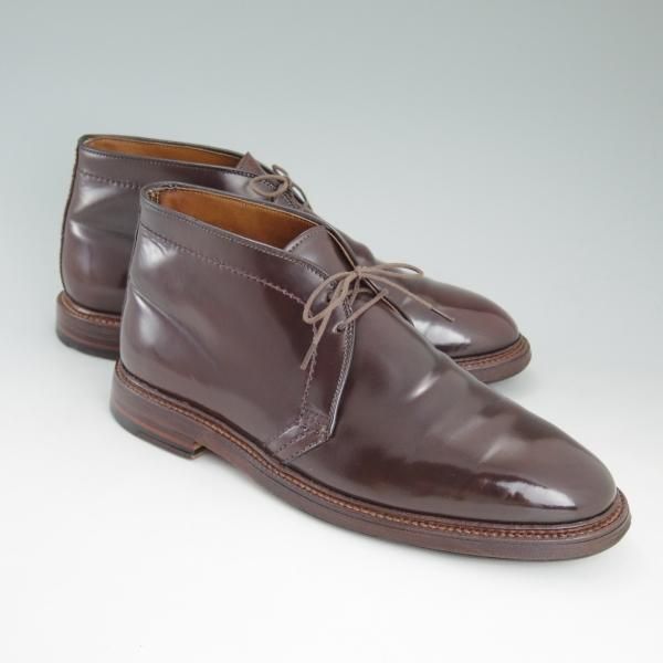★オールデン 9E【貴重★シガー色/コードバン/(ハワイ)LEATHER SOUL別注】チャッカブーツ/バリーラスト/レザーソウル/13132/Alden★d023