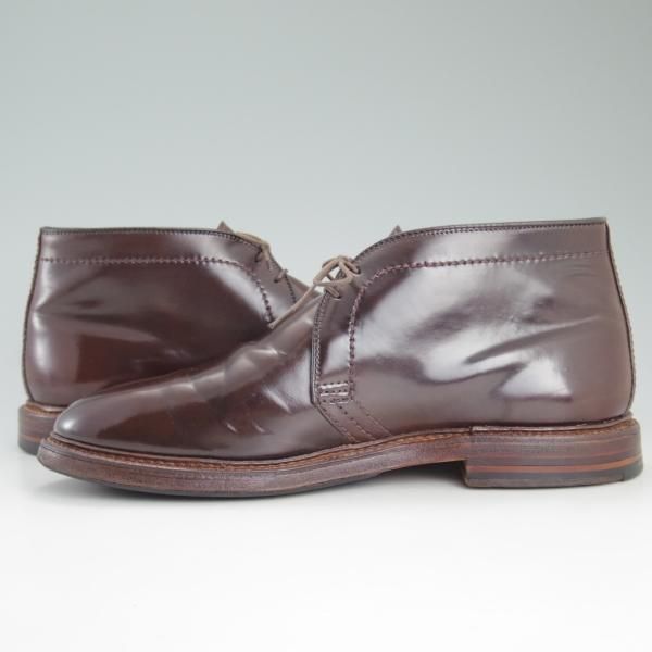 ★オールデン 9E【貴重★シガー色/コードバン/(ハワイ)LEATHER SOUL別注】チャッカブーツ/バリーラスト/レザーソウル/13132/Alden★d023
