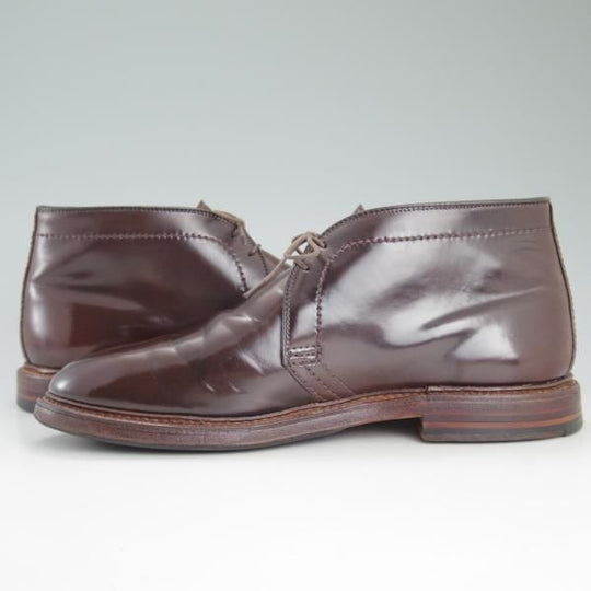 ★オールデン 9E【貴重★シガー色/コードバン/(ハワイ)LEATHER SOUL別注】チャッカブーツ/バリーラスト/レザーソウル/13132/Alden★d023