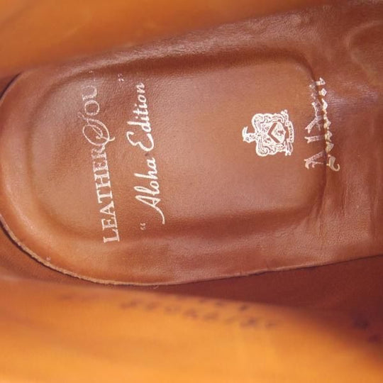 ★オールデン 9E【貴重★シガー色/コードバン/(ハワイ)LEATHER SOUL別注】チャッカブーツ/バリーラスト/レザーソウル/13132/Alden★d023