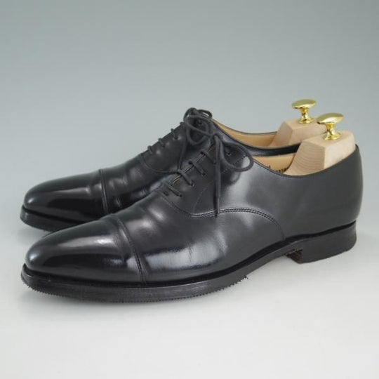 極上★クロケット&ジョーンズ 6.5E【★バーニーズNY別注/HALLAM/ハラム】カーフ/348ラスト/BARNEYS NEW YORK/Crockett&Jones★d024