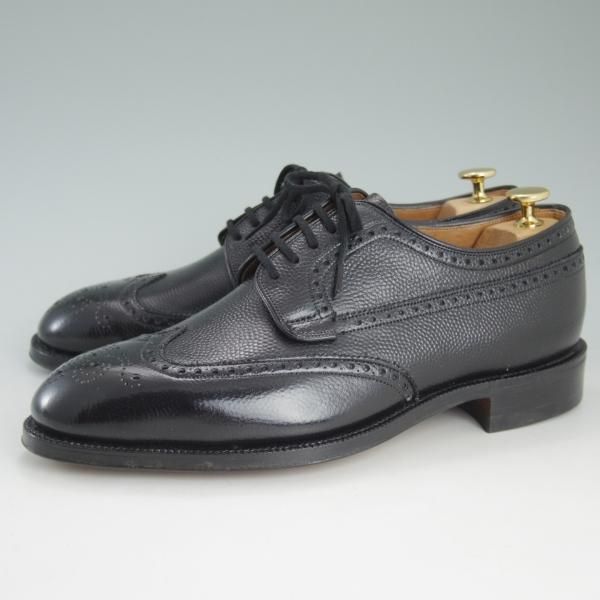 未使用★チャーチ 85E/UK8.5【貴重★旧チャーチ/デッドストック品/149ラスト/3都市ロゴ】チルターン/Chiltern/黒/Church's★d026