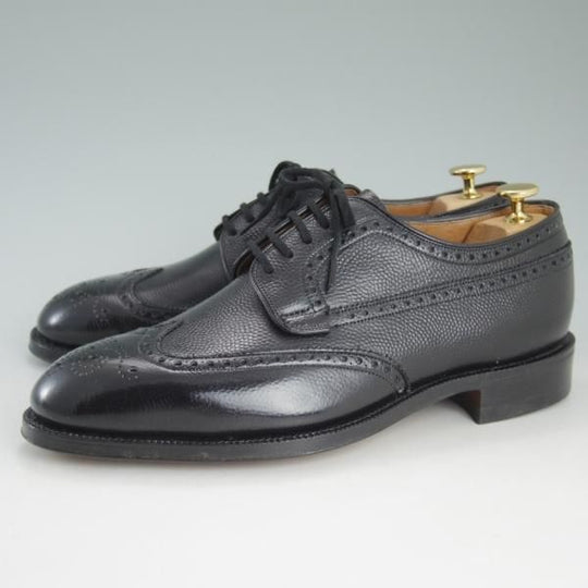 未使用★チャーチ 85E/UK8.5【貴重★旧チャーチ/デッドストック品/149ラスト/3都市ロゴ】チルターン/Chiltern/黒/Church's★d026