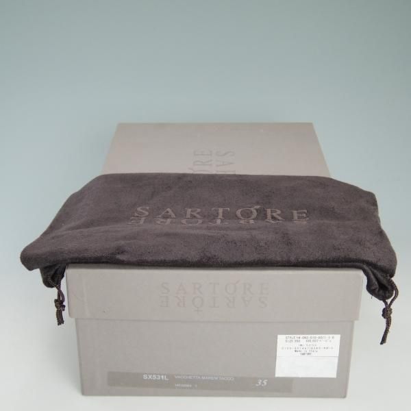 ほぼ未使用★(仏)サルトル(レディース) SIZE 35【★定価￥85,320-/ストレートチップ】短靴/ヌバック/薄茶/ベージュ/SARUTORE★d028