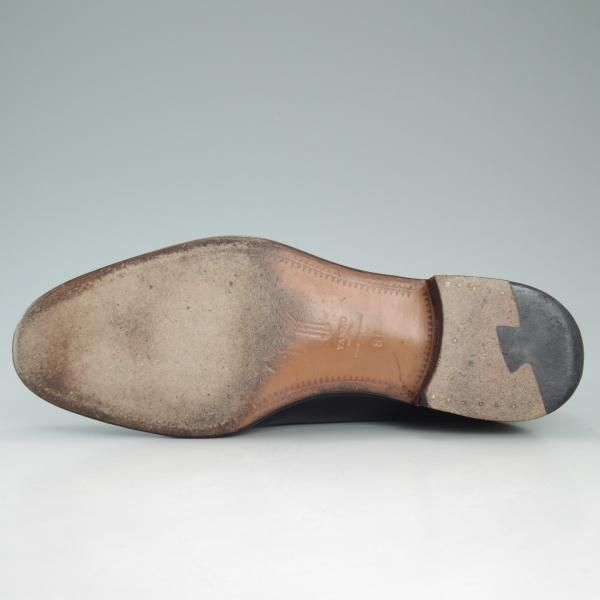 極上★(スペイン製)ヤンコ SIZE 8.5【★グッドイヤーウェルテッド製法】ホールカット/黒/カーフ/YANNKO★d029