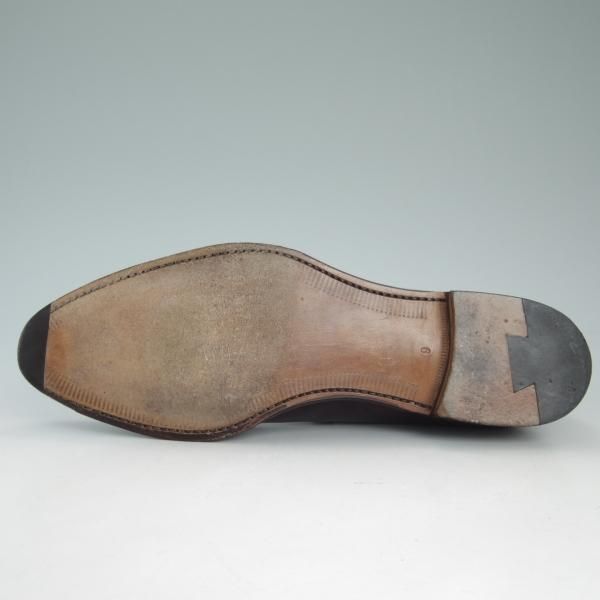 極美品★シェットランドフォックス SIZE 9【★グッドイヤーウェルテッド製法】532F/クォーターブローグ/赤茶/カーフ/Shetlandfox★d033
