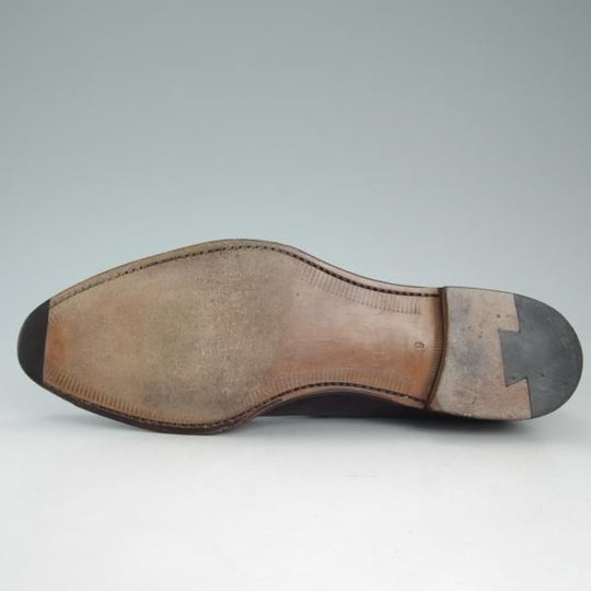 極美品★シェットランドフォックス SIZE 9【★グッドイヤーウェルテッド製法】532F/クォーターブローグ/赤茶/カーフ/Shetlandfox★d033