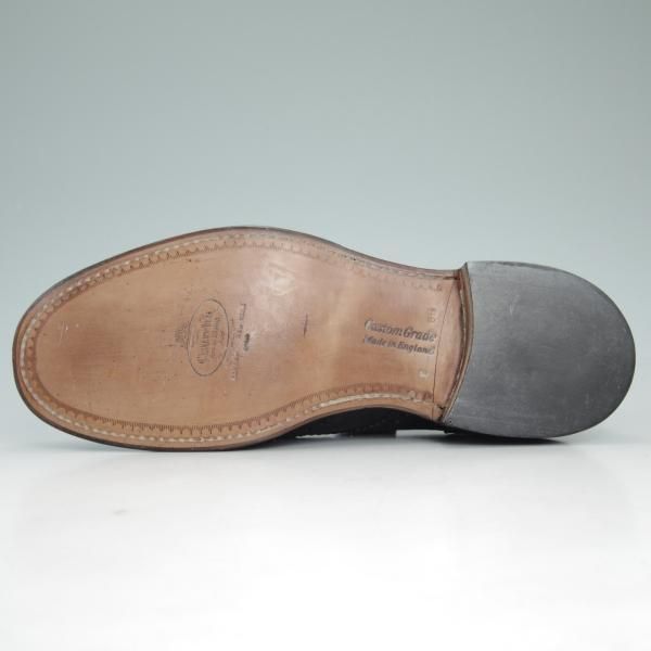 未使用★チャーチ 85F/UK8.5【貴重★バーウッドの外羽根タイプ】81ラスト/RANCH OXHIDE/旧チャーチ/３都市ロゴ/Eskdale/Church's★d038