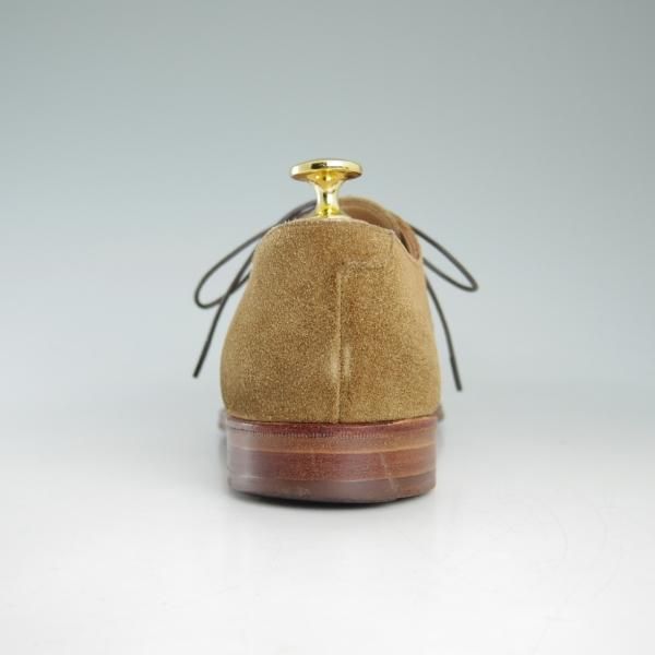 極上★クロケット&ジョーンズ 5.5E【★トゥモローランド別注/TOMORROWLAND】317ラスト/Burford/スエード/薄茶/Crockett&Jones★d040