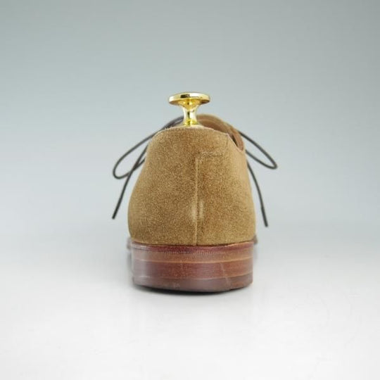 極上★クロケット&ジョーンズ 5.5E【★トゥモローランド別注/TOMORROWLAND】317ラスト/Burford/スエード/薄茶/Crockett&Jones★d040