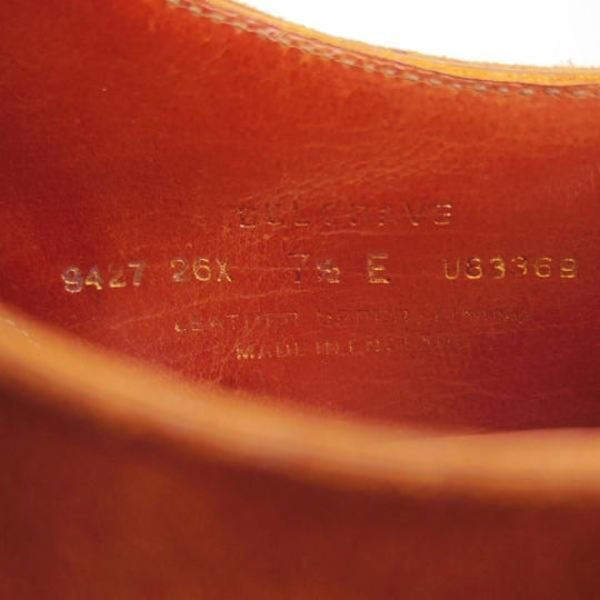 極上★クロケット&ジョーンズ 7.5E【★ハンドグレードライン/BELGRAVE】337ラスト/スエード/Crockett&Jones★d041