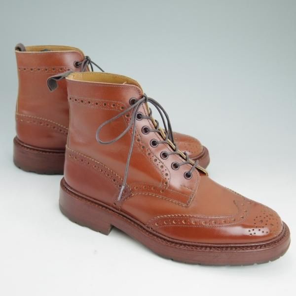 極上☆トリッカーズ SIZE 7【貴重☆UNION WORKS別注/マロン