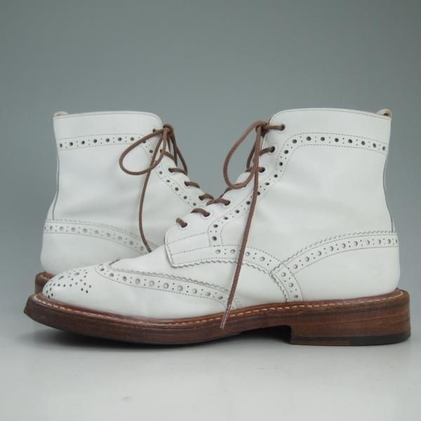 極上★トリッカーズ SIZE 6【★カントリーブーツ/STOW/ストウ】5634/白/WHITE ANILINE/ホワイトアニリンカーフ/カーフ/Tricker's★d045