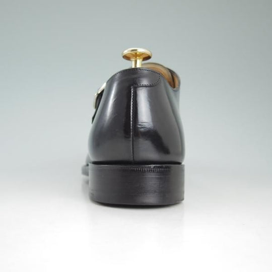 美品★チャーチ 60G/UK6【貴重★ベティスカーフ仕様/MILLTOWN/5都市ロゴ】150ラスト/ダブルモンク/黒/Church's★d050