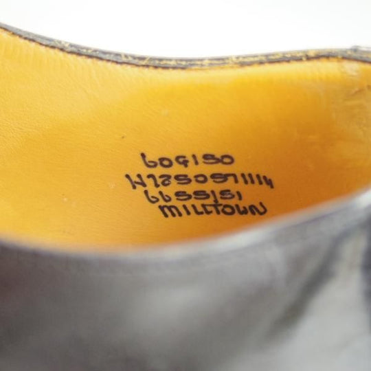 美品★チャーチ 60G/UK6【貴重★ベティスカーフ仕様/MILLTOWN/5都市ロゴ】150ラスト/ダブルモンク/黒/Church's★d050