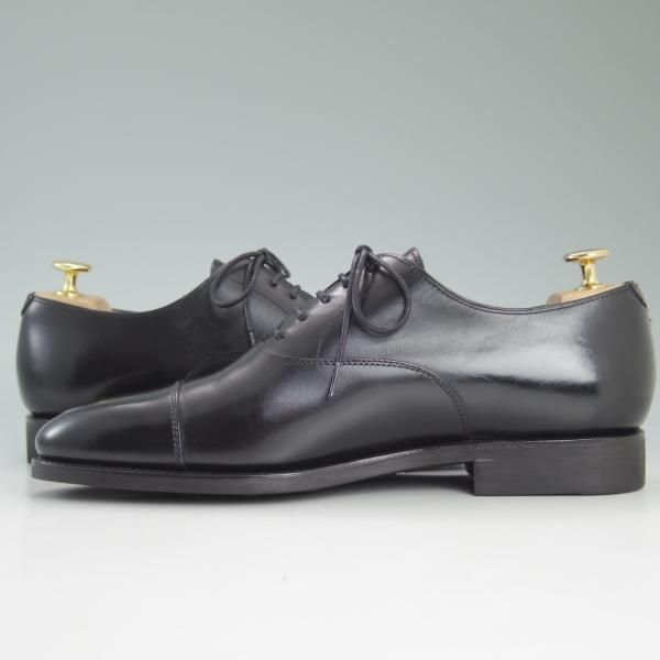 極美品★(スペイン製)カルミナ SIZE 8【★ダイナイトソール似仕様】ストレートチップ/80583/カーフ/黒/CARMINA★d058