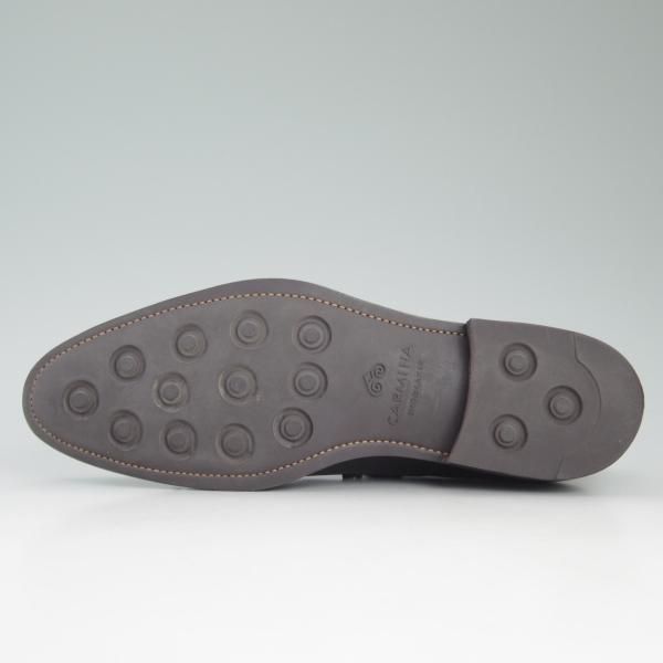 極美品★(スペイン製)カルミナ SIZE 8【★ダイナイトソール似仕様】ストレートチップ/80583/カーフ/黒/CARMINA★d058