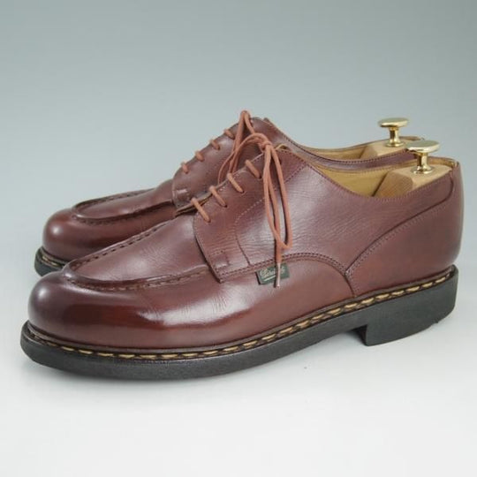 極上★パラブーツ SIZE 8【★CHAMBORD/シャンボード】マロン/リスレザー/TEXソール/Uチップ/Paraboot★d059