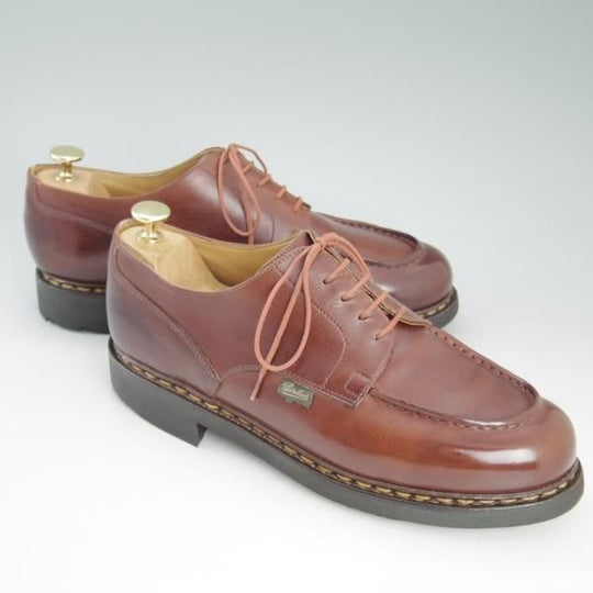 極上★パラブーツ SIZE 8【★CHAMBORD/シャンボード】マロン/リスレザー/TEXソール/Uチップ/Paraboot★d059