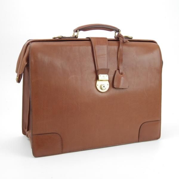 極上★(イタリア製)BROOKS BROTHERS【★ダレスバッグ/ブルックスブラザーズ】茶/メンズ ビジネス バッグ/レザー ブリーフケース★N5260