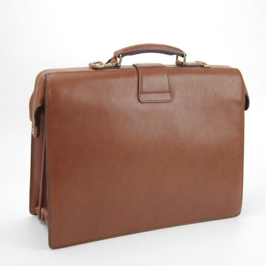 極上★(イタリア製)BROOKS BROTHERS【★ダレスバッグ/ブルックスブラザーズ】茶/メンズ ビジネス バッグ/レザー ブリーフケース★N5260