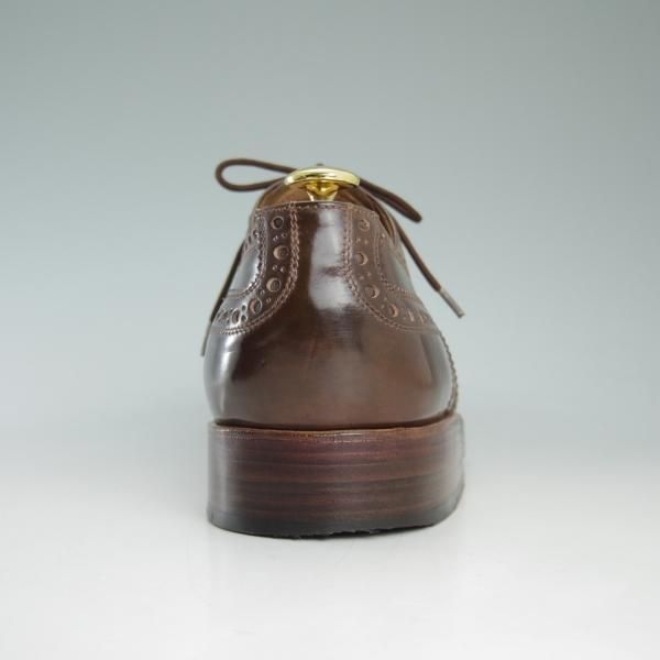 極美品★(独)ハインリッヒ・ディンケラッカー SIZE 8【貴重★ダークコニャック・コードバン仕様】Rio/リオ/Heinrich Dinkelacker★d062